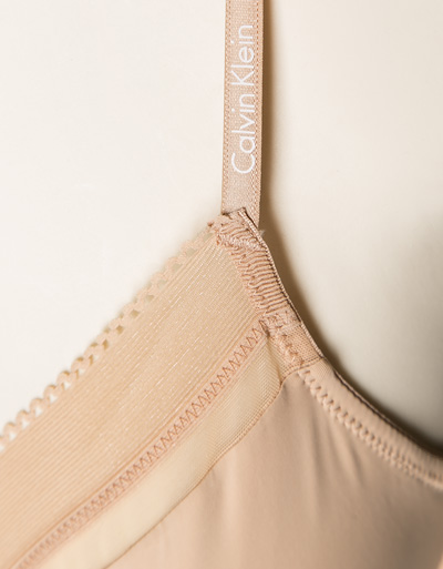 Calvin Klein Underwear Bügel-BH Aus Mikrofaser Mit Tüll