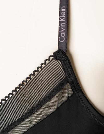 Calvin Klein Underwear Bügel-BH Aus Mikrofaser Mit Tüll