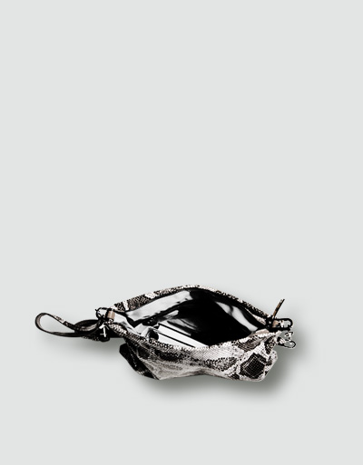 Calvin Klein Clutch In Schlangenleder-Optik