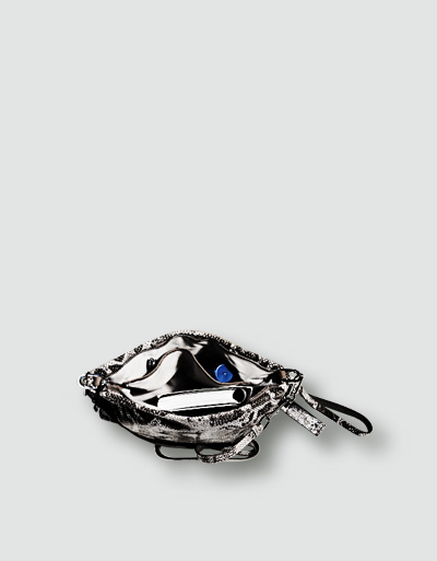 Calvin Klein Clutch In Schlangenleder-Optik