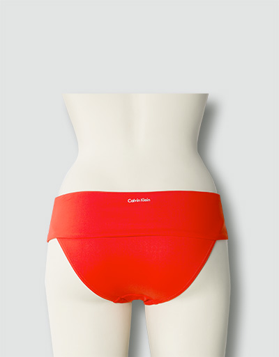 Calvin Klein Swimwear Bikini-Hose Mit Umschlagbund