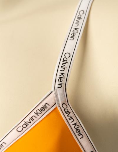 Calvin Klein Swimwear Bikini Mit Logo-Schriftzug