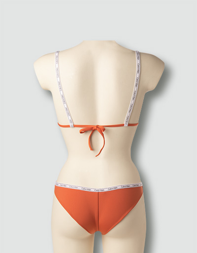 Calvin Klein Swimwear Bikini Mit Logo-Schriftzug