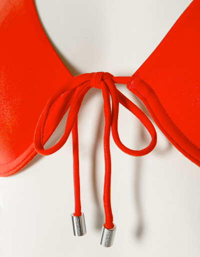 Calvin Klein Swimwear Bikini-Set Im Retro-Style