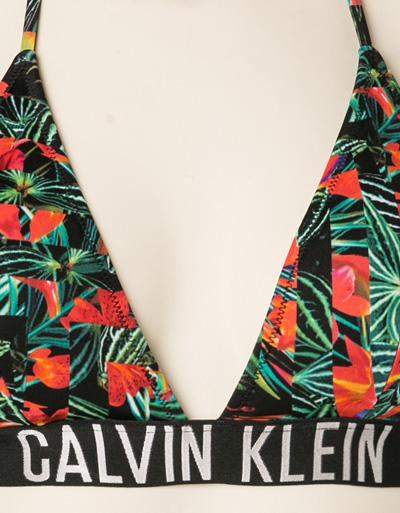 Calvin Klein Swimwear Bikinitop Mit Logoband