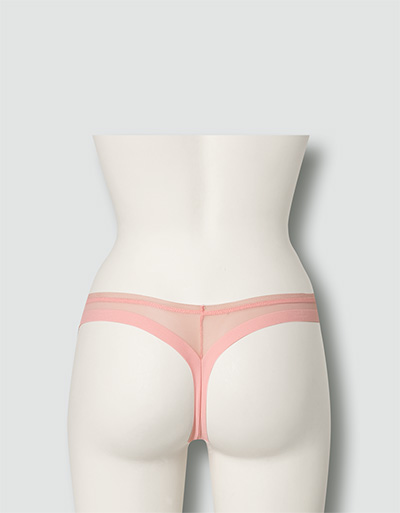 Calvin Klein Underwear String Mit Tüll-Verzierung