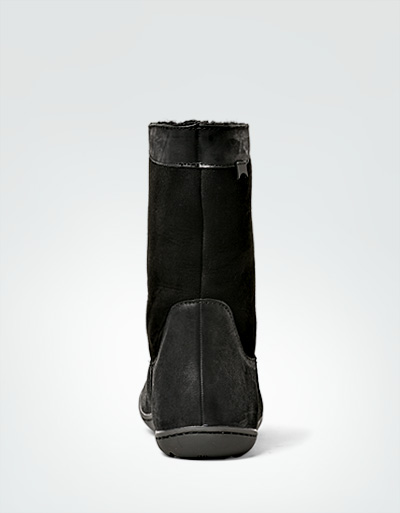 Camper Bootie Mit Material-Mix