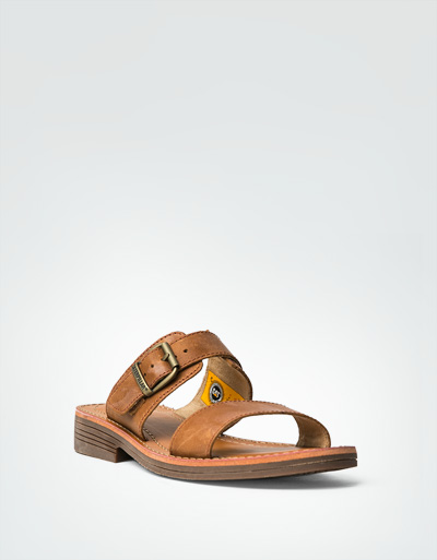 CAT Pantoletten Mit Weitenregulierbarem Riemen