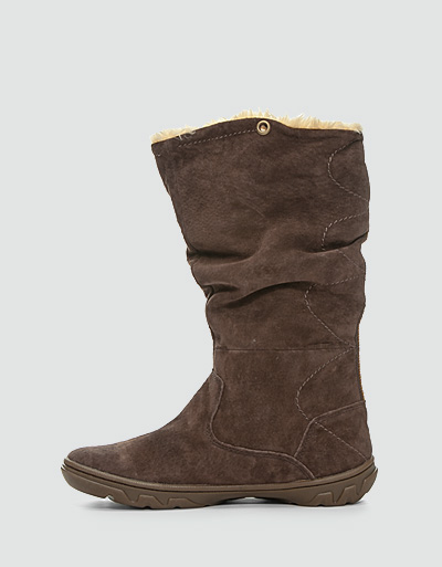 CAT Stiefel Veloursleder Espresso