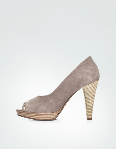 CINQUE 'Cidora' Velours Taupe