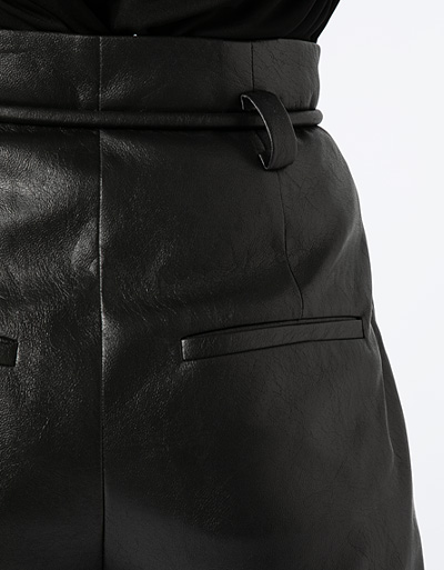 CINQUE Jogpants Aus Kunstleder