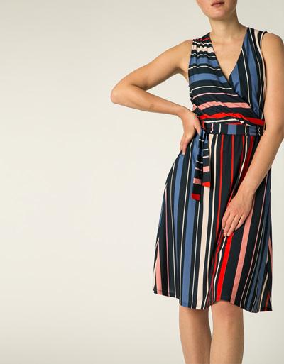 CINQUE Kleid Im Streifen-Dessin