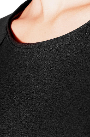 CINQUE Kleid Viskosemischung Schwarz