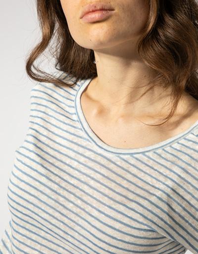 CINQUE T-Shirt Im Streifen Dessin