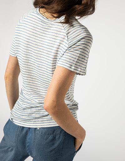 CINQUE T-Shirt Im Streifen Dessin