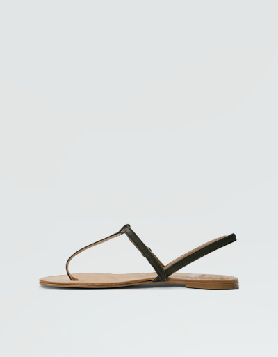 CINQUE Zehensandale Aus Leder