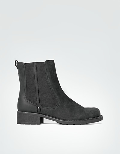 Clarks Chelsea Boot aus Velours- und Glattleder