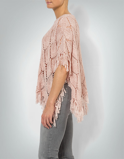 CODELLO Poncho Mit Fransenabschluss