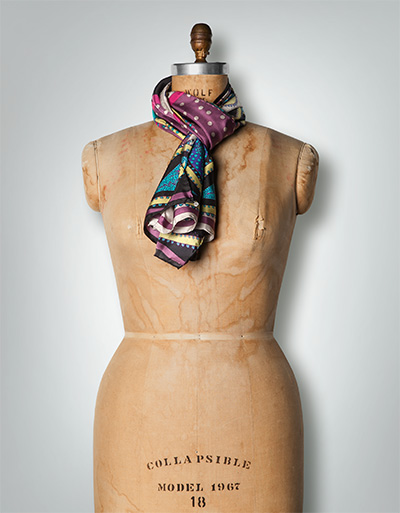 CODELLO Schal im abstraktem Paisley-Design