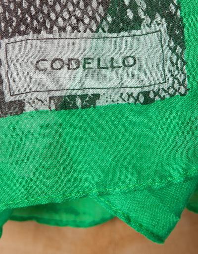 CODELLO Schal Im Farbintensiven Muster