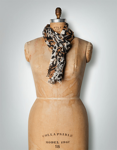 CODELLO Schal im Leoparden-Print
