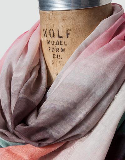 CODELLO Schal Im Streifen-Dessin