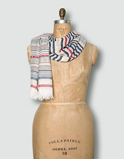 CODELLO Schal im Streifen-Dessin