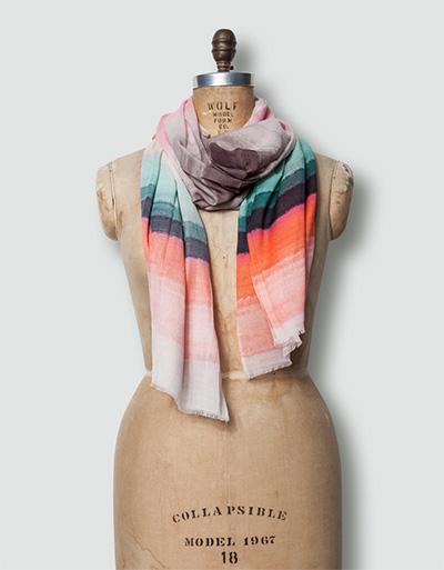 CODELLO Schal im Streifen-Dessin