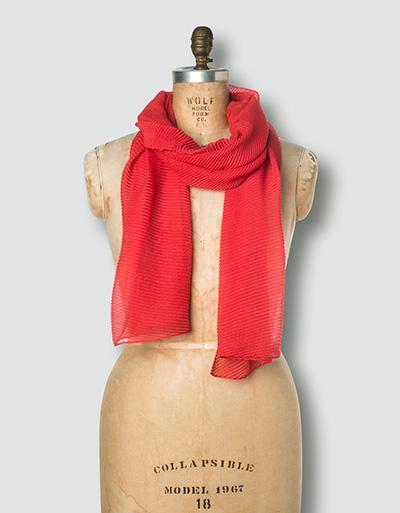 CODELLO Schal mit 3D-Streifen