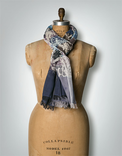 CODELLO Schal mit Snake-Print