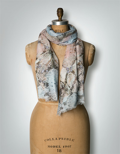 CODELLO Schal mit Snake-Print
