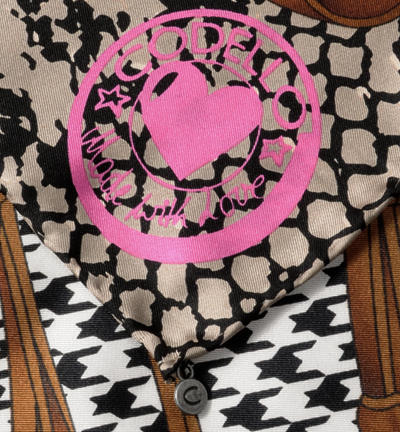 CODELLO Seide Beige-braun