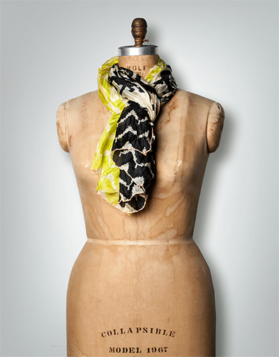 CODELLO Seidenschal im Africa-Style