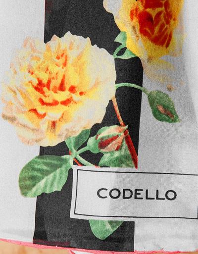 CODELLO Seidenschal Mit Blütenprint