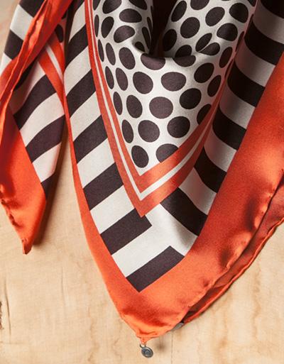 CODELLO Tuch Im Retro-Look