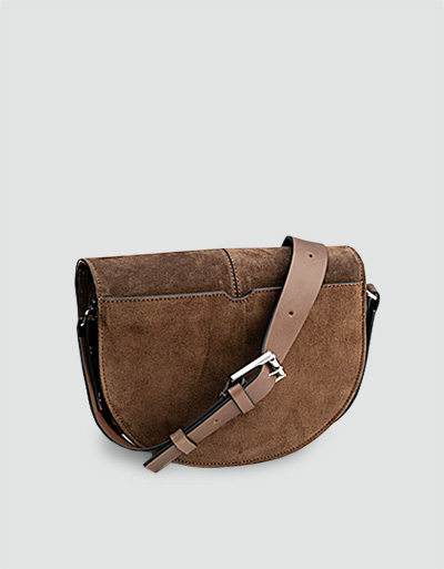 Marc O'Polo Crossbody-Satteltasche Aus Veloursleder