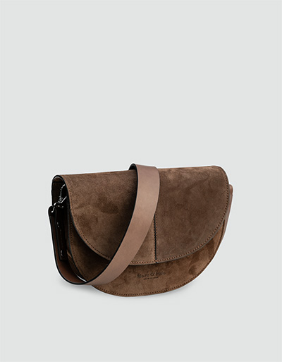 Marc O'Polo Crossbody-Satteltasche aus Veloursleder