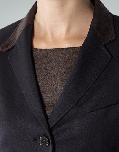 Daniel Hechter Blazer Mit Details In Leder-Optik