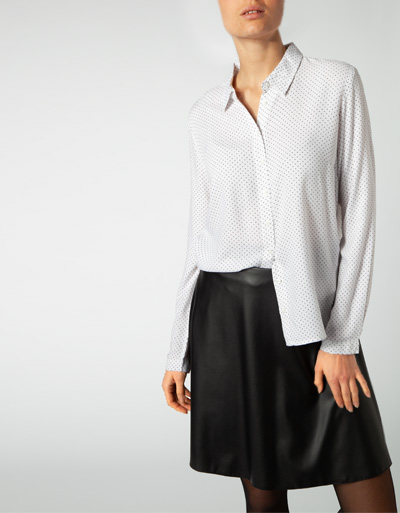 Daniel Hechter Bluse Mit Polka Dots