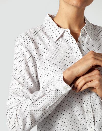 Daniel Hechter Bluse Mit Polka Dots