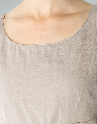 Daniel Hechter Kleid In Leinen-Optik