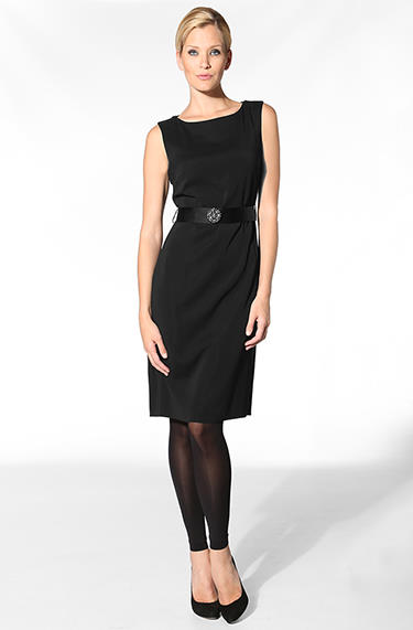 Daniel Hechter Kleid Viskose schwarz