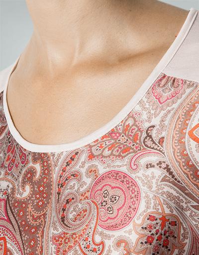 Daniel Hechter Langarm-Shirt Im Paisley-Design