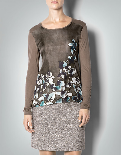 Daniel Hechter Langarm-Shirt in floralem Design