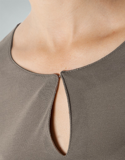 Daniel Hechter Langarm-Shirt Mit Cut-Out Optik