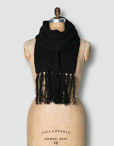 Daniel Hechter Strickschal mit modernen XL-Fransen