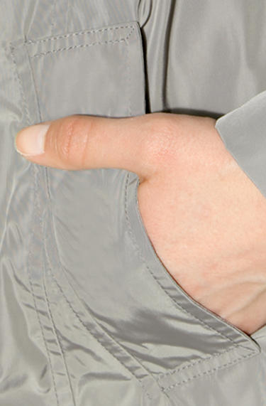 Daniel Hechter Trenchcoat Mikrofaser Kiesel