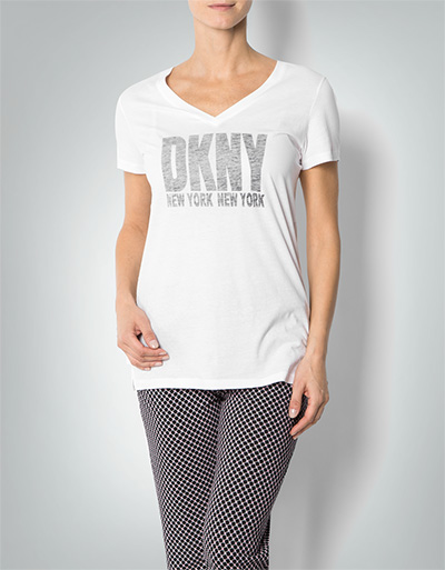 DKNY Nachtshirt mit Logo-Print