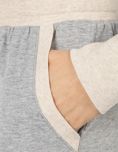 DKNY Pyjama Mit Kontrastbündchen