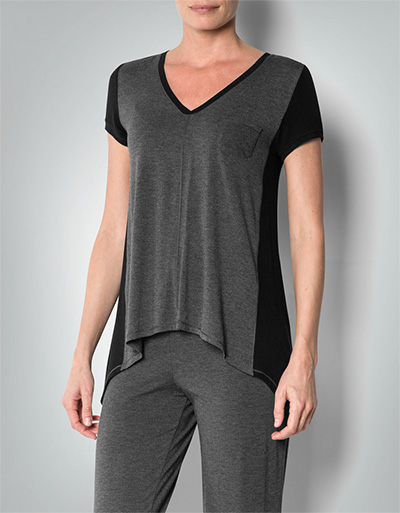 DKNY Shirt mit asymmetrischem Saum